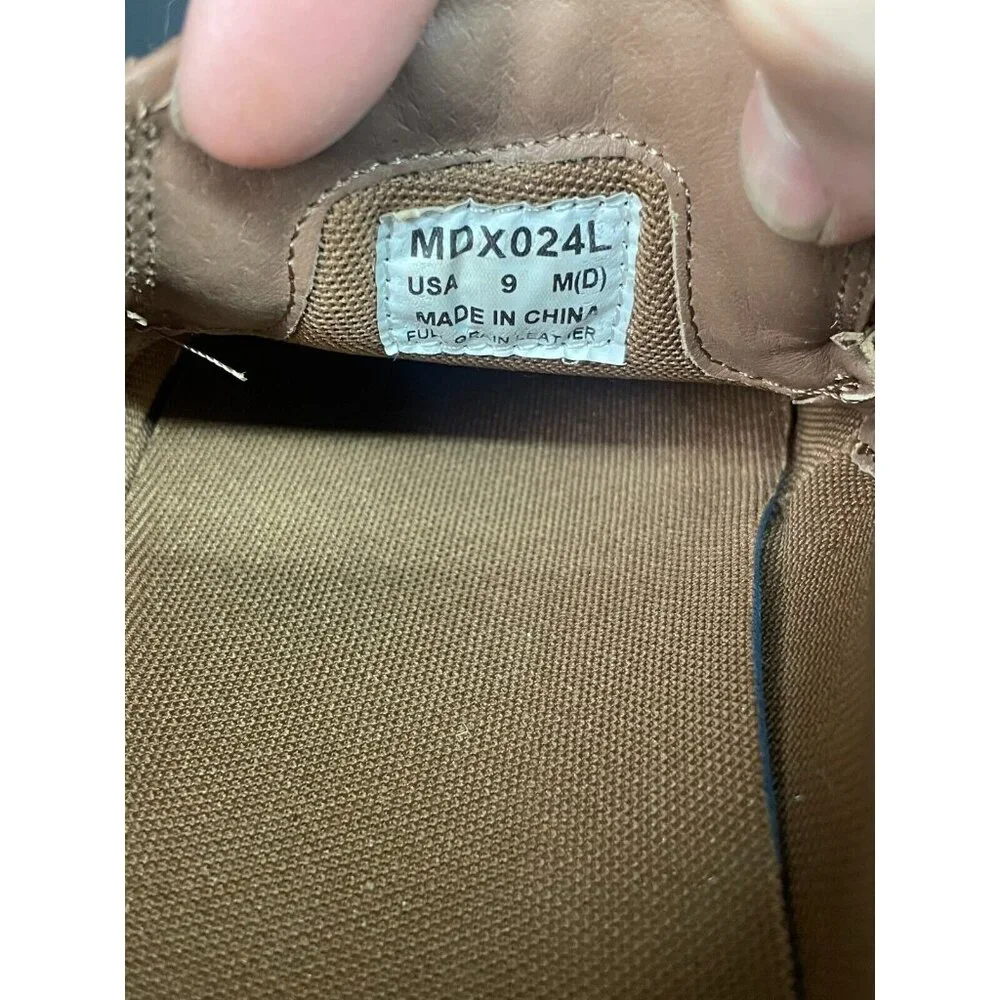 AMPUTEE LEFT SHOE ONLY Propet Men's Brown Leather Low Top Shoe MDX0124L Size 9US - Picture 6 of 6